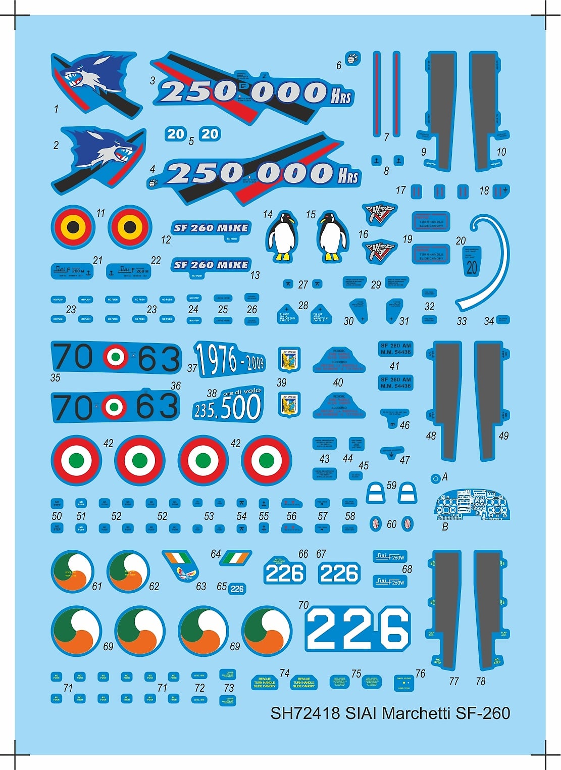 Special Hobby 1/72 SIAI SF.260