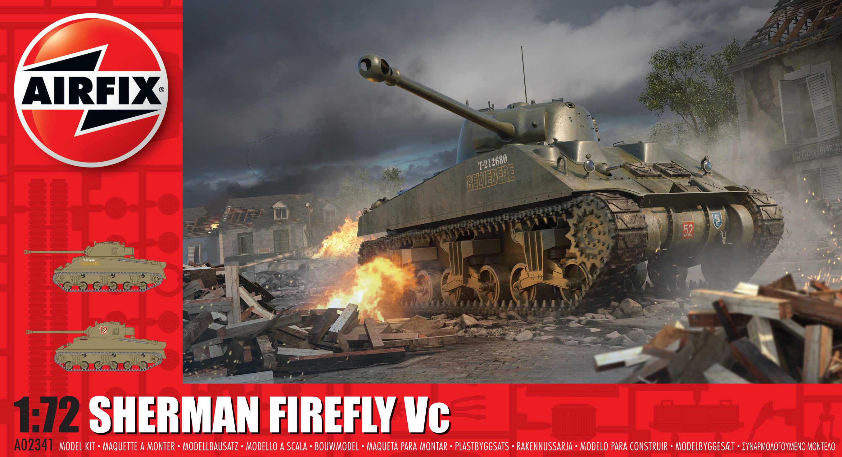 Airfix 1/72 Sherman Firefly Vc